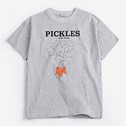 Футболка Bunch Of Vegetables от бренда Bobo Choses Серый