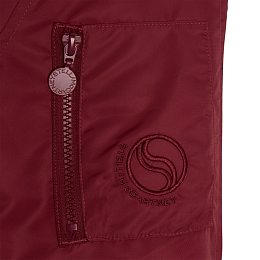 Парка Burgundy от бренда Stella McCartney kids