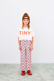 Штаны FLOWER GRID от бренда Tinycottons