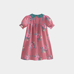 Платье Loredana Pink Flowers от бренда C'ERA UNA VOLTA