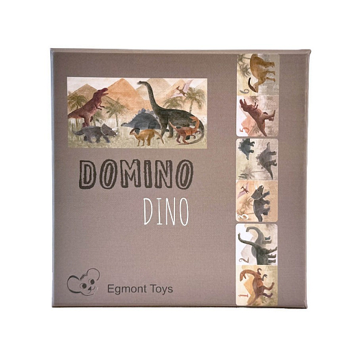 Домино "Динозавры" от бренда Egmont Toys