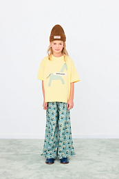 Футболка HORSE GRAPHIC от бренда Tinycottons Синий Желтый