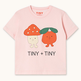 Футболка TINY & TINY от бренда Tinycottons Розовый