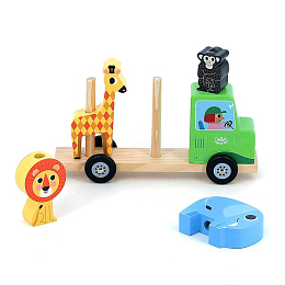 Грузовик с животными от бренда Vilac