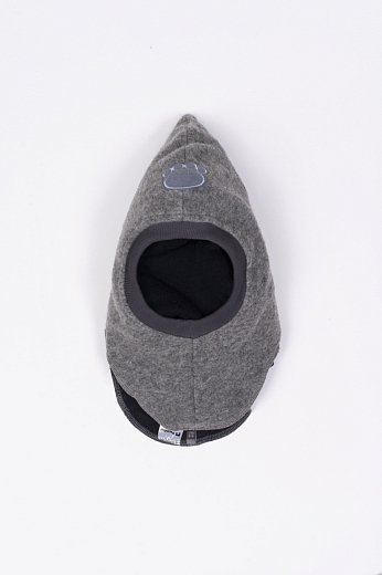 Шапка-шлем Paw grey от бренда Peppihat