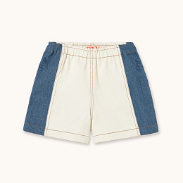 Шорты denim Color block от бренда Tinycottons
