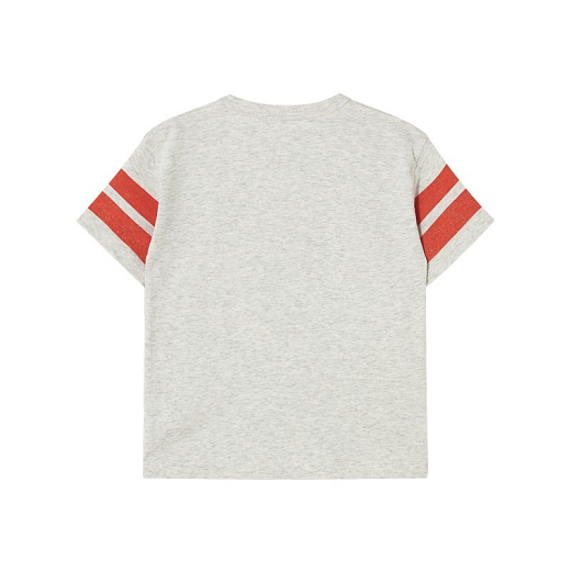Футболка Grey-Red от бренда Tinycottons Серый