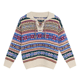 Джемпер Caia Jacquard Polo от бренда The New Society
