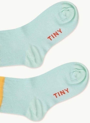 Носки SOLID QUARTER GREEN от бренда Tinycottons