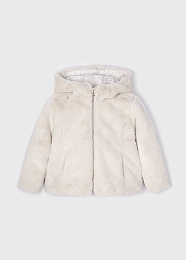 Куртка меховая белая от бренда Mayoral