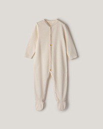 Набор комбинезонов молочного и горчичного цвета от бренда Anna Leon