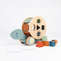 Каталка-сортер "Черепаха" от бренда Egmont Toys