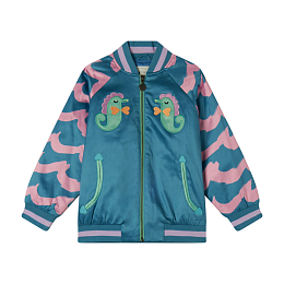 Бомбер Double Seahorse от бренда Stella McCartney kids