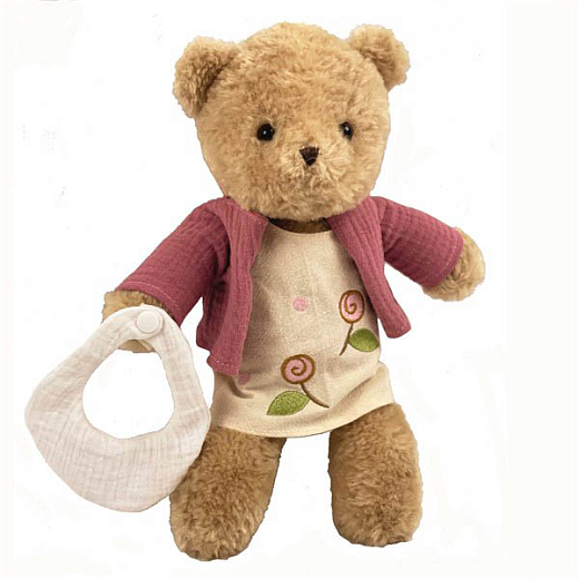 Мишка "Морризет и чемоданчик" от бренда Egmont Toys