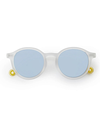 Очки KIDS Oval Sunglasses-Classic Olivio-Jellyfish White от бренда Olivio and Co