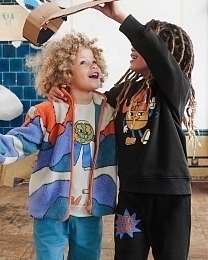 Свитшот Cosmic Cowboy Graphic от бренда Stella McCartney kids