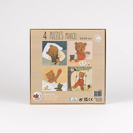 Пазл "Мишка Марсель" от бренда Egmont Toys