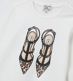 Лонгслив с принтом туфель от бренда Original Marines