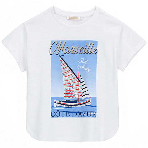 Футболка Marseille от бренда Original Marines Белый