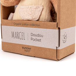 Медведь MARCEL комфортер от бренда Egmont Toys