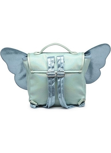Портфель Papillon mini с крылышками бирюзовый от бренда Caramel et Cie