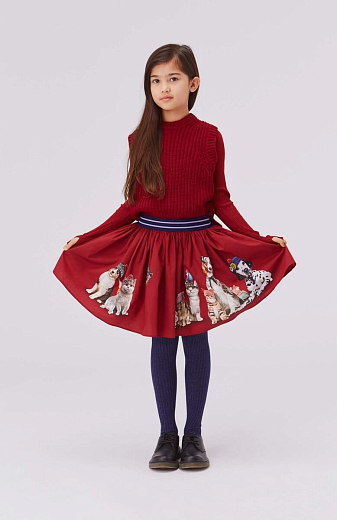 Колготки Glitter Rib Tights Warm Blue от бренда MOLO