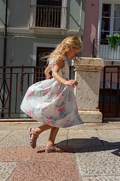 Платье Delphine Pink Roses от бренда C'ERA UNA VOLTA