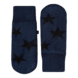 Варежки Snowfall Night Navy от бренда MOLO