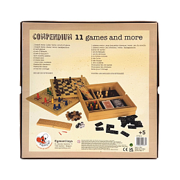 Набор из 11 настольных игр от бренда Egmont Toys