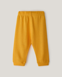 Комплект футболка и брюки в горчичном цвете от бренда Anna Leon