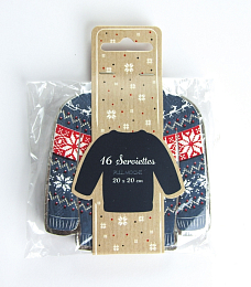 Салфетки Свитер от бренда Tim & Puce Factory