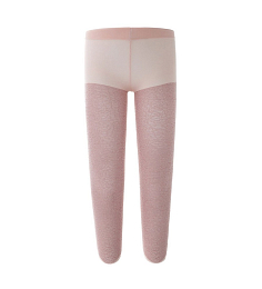 Колготки розовые ажурные с люрексом от бренда Original Marines