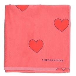 Полотенце HEARTS от бренда Tinycottons