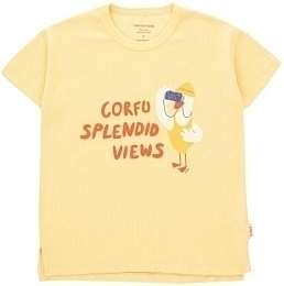 Футболка CORFU VIEWS от бренда Tinycottons Желтый Разноцветный