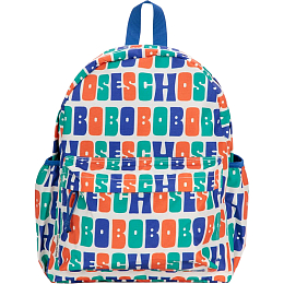 Рюкзак Multicolor Letters от бренда Bobo Choses