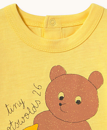 Лонгслив BEAR GRAPHIC от бренда Tinycottons