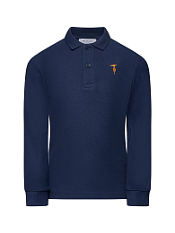 Поло темно-синее от бренда Trussardi