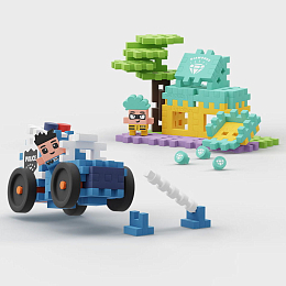 Конструктор Полиция 80 mini деталей от бренда Marioinex