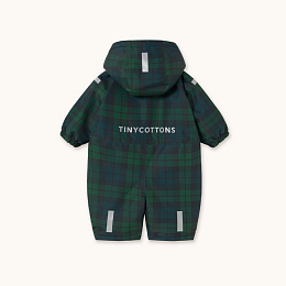 Комбинезон Mini Green Check от бренда Tinycottons