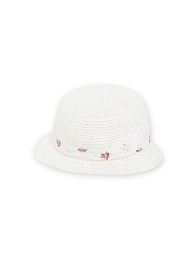 Панама-шляпка белая от бренда DPAM