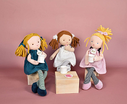 Мягкая кукла Инэс в подарочной коробке  от бренда Jolijou