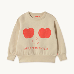 Свитшот APPLES EYES GRAPHIC от бренда Tinycottons