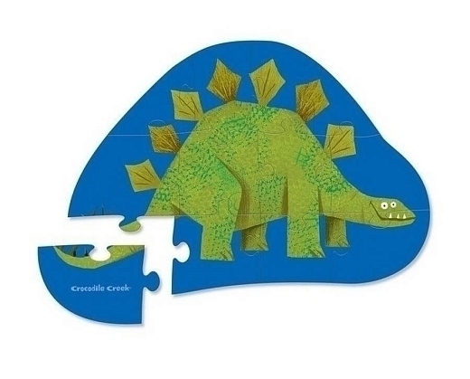Пазл 12 дет., Стегозавр от бренда Crocodile Creek
