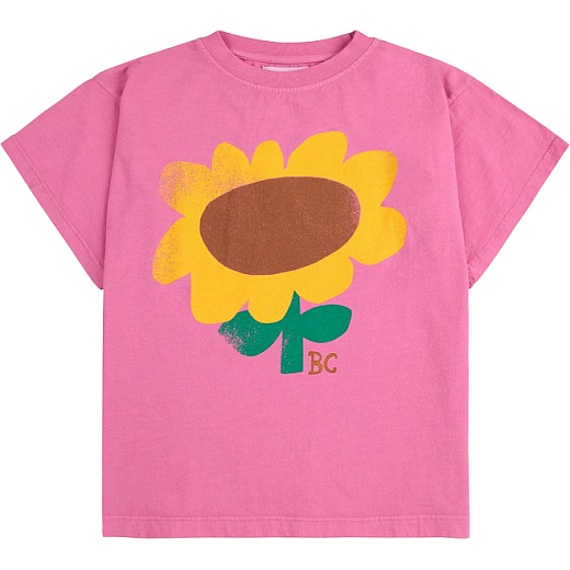 Футболка Sunflower от бренда Bobo Choses Розовый