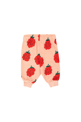 Джоггеры RASPBERRIES PINK от бренда Tinycottons