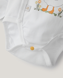 Набор боди кимоно в розовом, горчичном и белом цвете от бренда Anna Leon