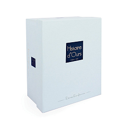 Кролик Preppy Chic серого цвета в подарочной коробке, 30 см от бренда Histoire d'Ours