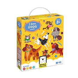 Пазл I Love Dogs от бренда Banana Panda