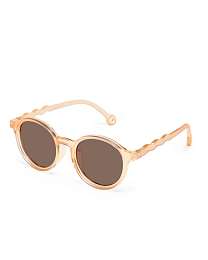 Очки JUNIOR Oval Sunglasses-Breakfast Art-Apricot от бренда Olivio and Co