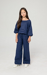 Костюм LINEN Navy от бренда Liqlo